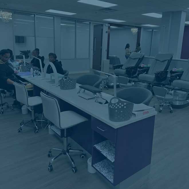 Structured cabling and workstation setup for medical offices